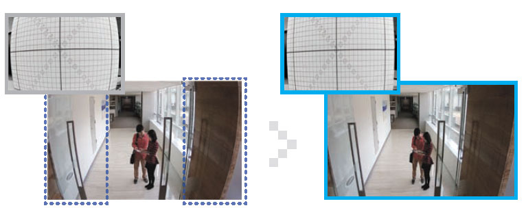 Wisenet-Lens-Distortion-Correction