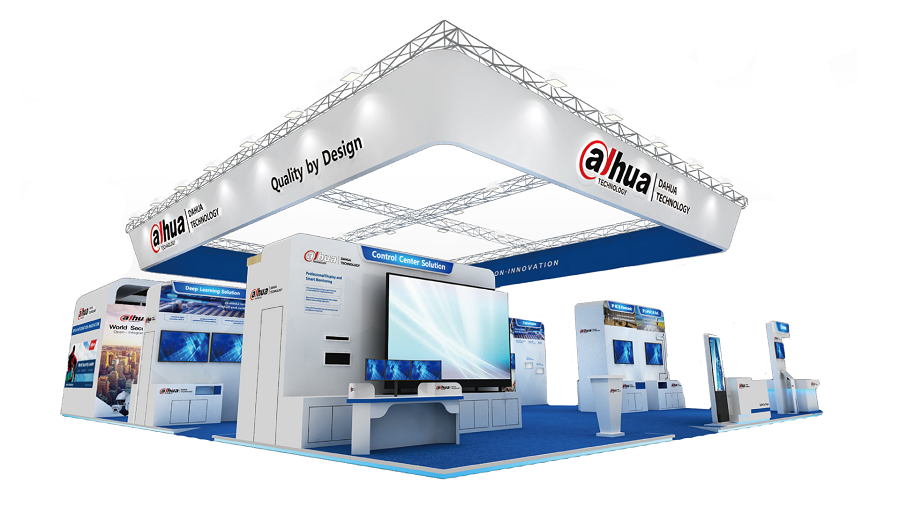 Small Dahua booth
